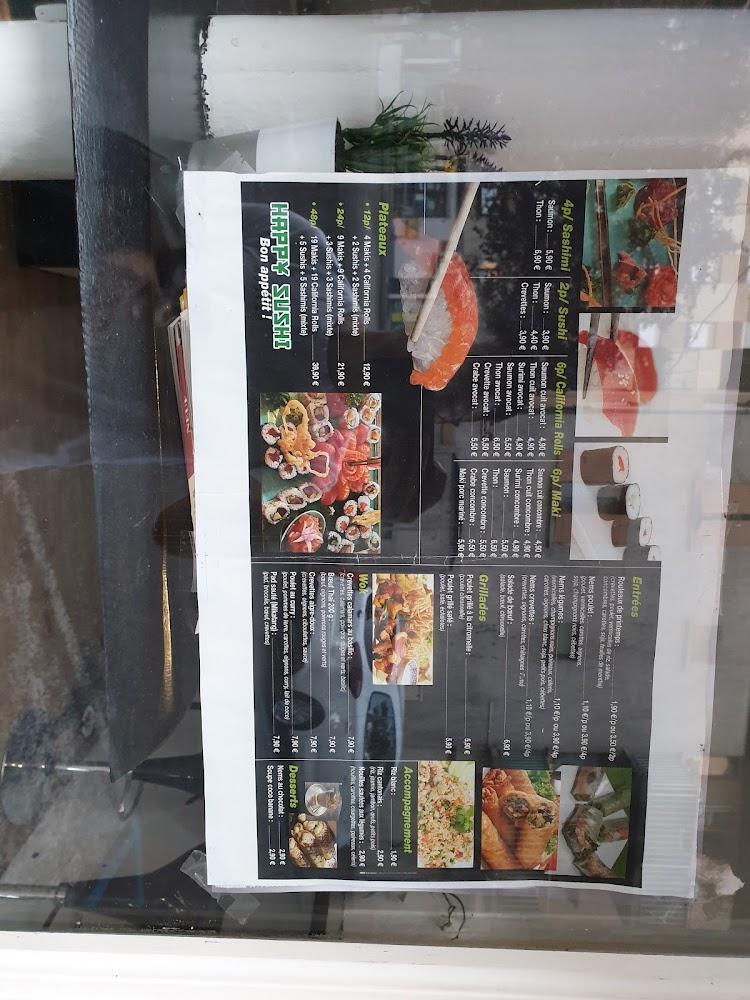 Happy sushi - Menu Image 3